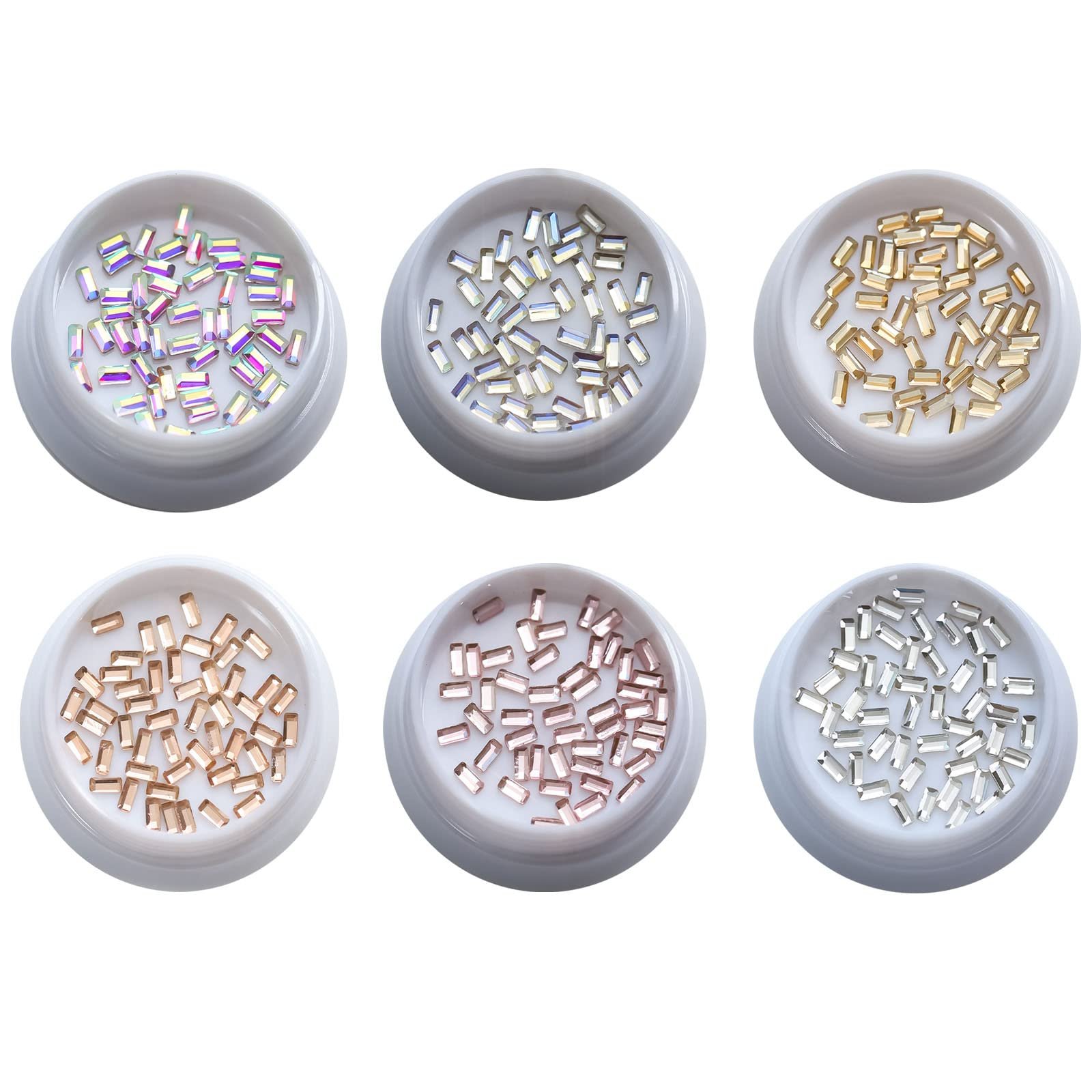 Стрази Прозорий Кристал Діамантовий Дизайн 50 шт., фото №5