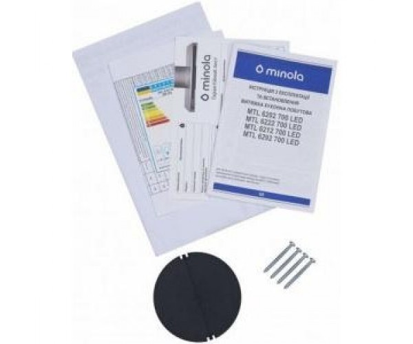 Витяжка телескопічна Minola MTL 6212 WH 700 LED, фото №6