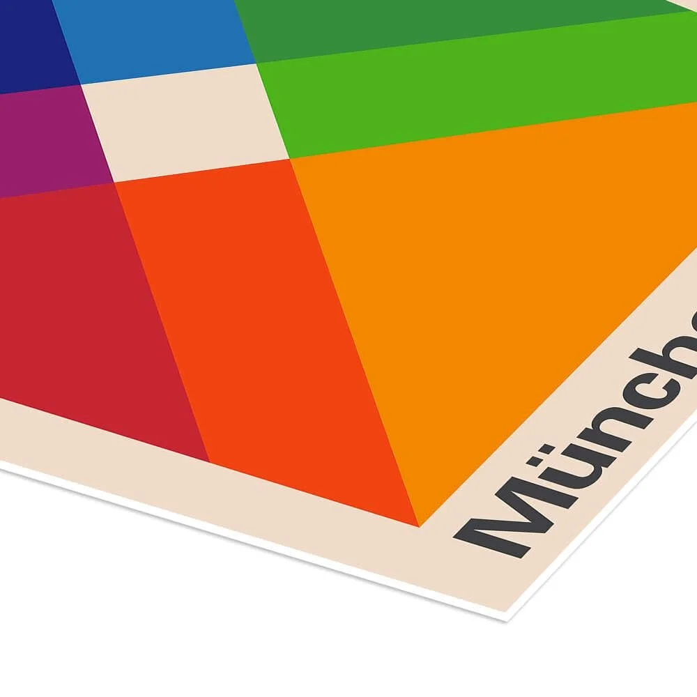 Постер The USUAL DESIGNERS Munich 1972 40 x 60 см Цветной, фото №3