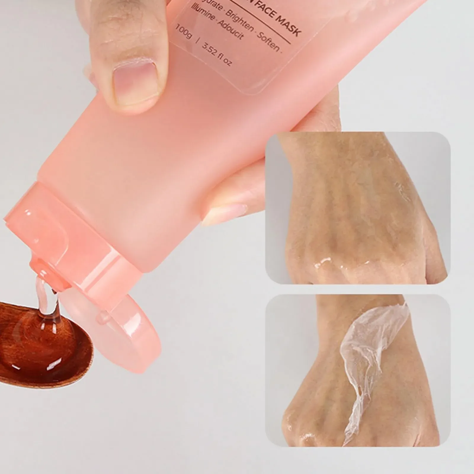 Маска для обличчя Uoqpty Peel Off для сну - Зволожуюча маска для обличчя, фото №3 Маска для обличчя Uoqpty Peel Off для сну - Зволожуюча маска для обличчя, фото №3