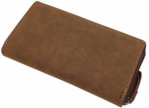 Гаманець жіночий шкіряний великий Myledershop Buffalo synthetic.ua - Фото 1