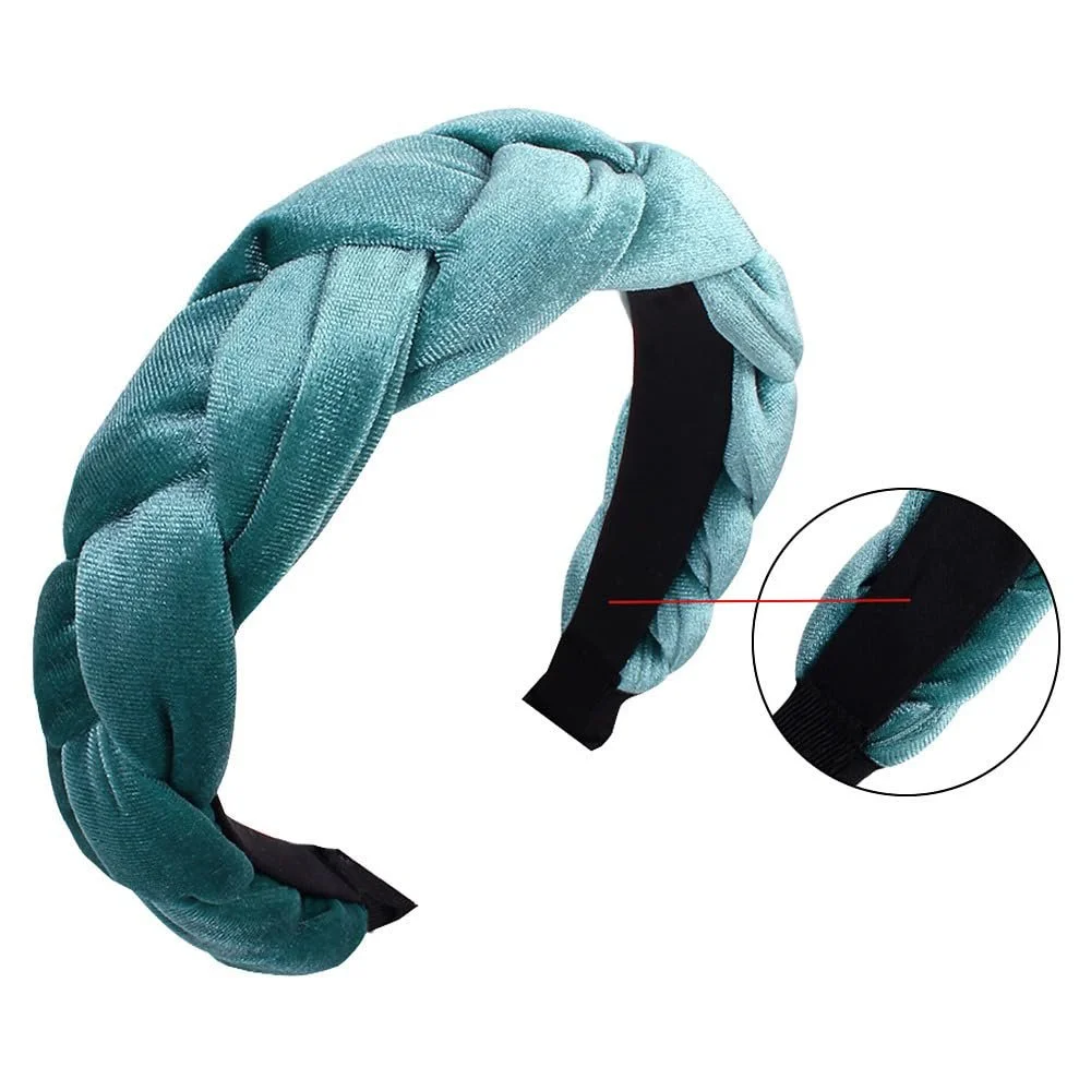 Обруч Оксамитовий Плетений, фото №5