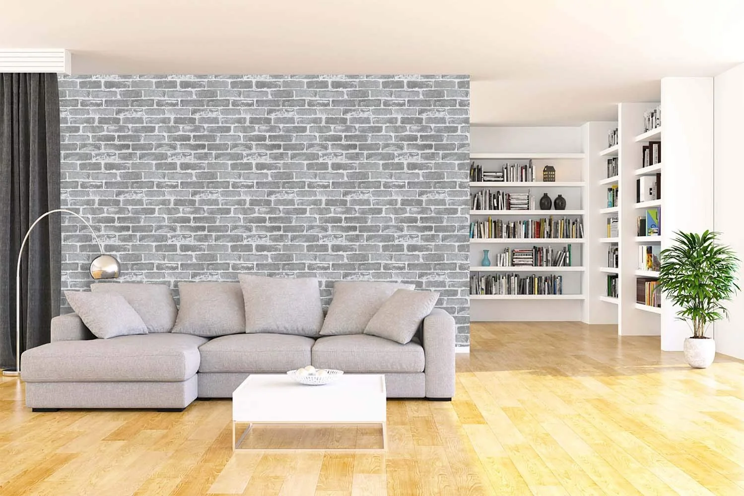 Шпалери самоклеючі CiCiwind 42 см x 10 м Вінілові Сірий камінь, фото №9