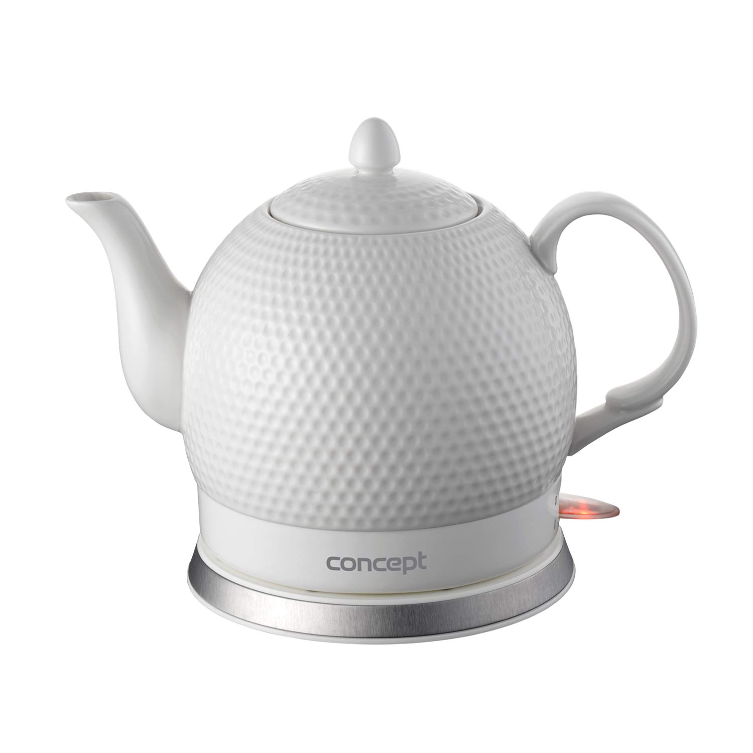 Електрочайник Concept Home Appliances Concept Golf RK0050 Бездротовий Керамічний Чайник 3D Дизайн Гольф-м'яч 1.2Л 1000Вт Кераміка 1.2 Літра, фото №1