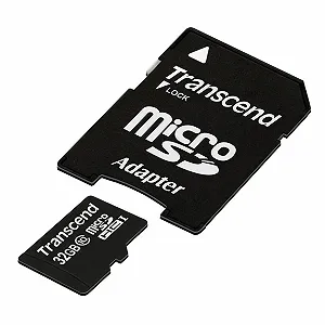 Карта памяти Transcend TS32GUSDHC10 MicroSDHC Class 10 с адаптером 32 ГБ synthetic.ua - Фото 1