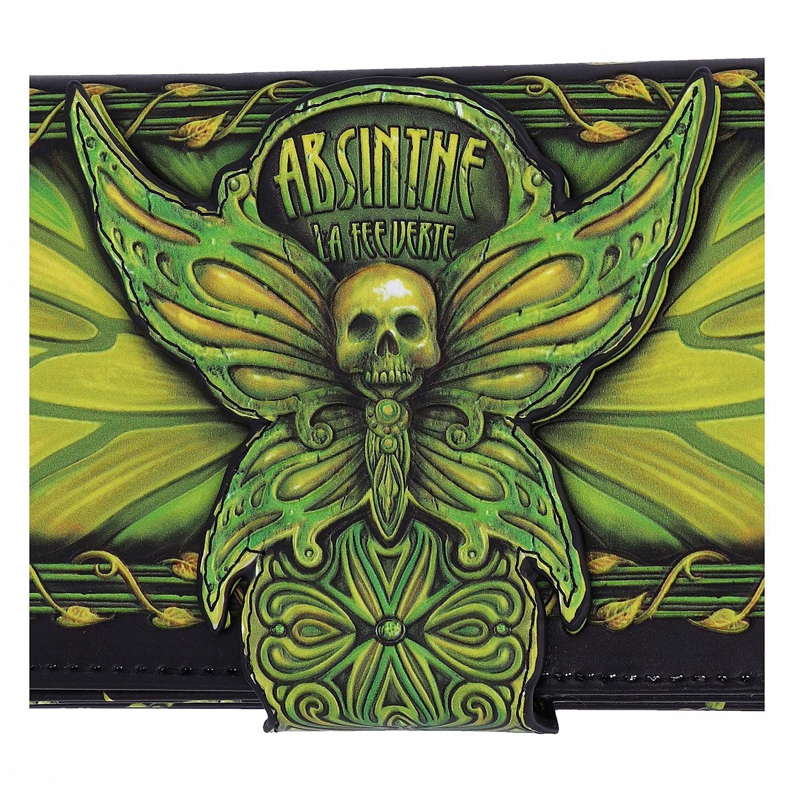 Кошелек Nemesis Now Absinthe La Fee Verte Рельефный 18.5 см Зеленый, фото №7