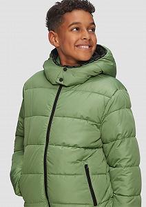 Теплая стеганая куртка s.Oliver с флисовой подкладкой synthetic.ua - Фото 1