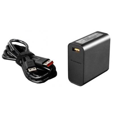 Блок живлення для ноутбуку Lenovo 40W 20V, 2A / 5.2V, 2A, разъем USB (special) (ADL40WDG), фото №1