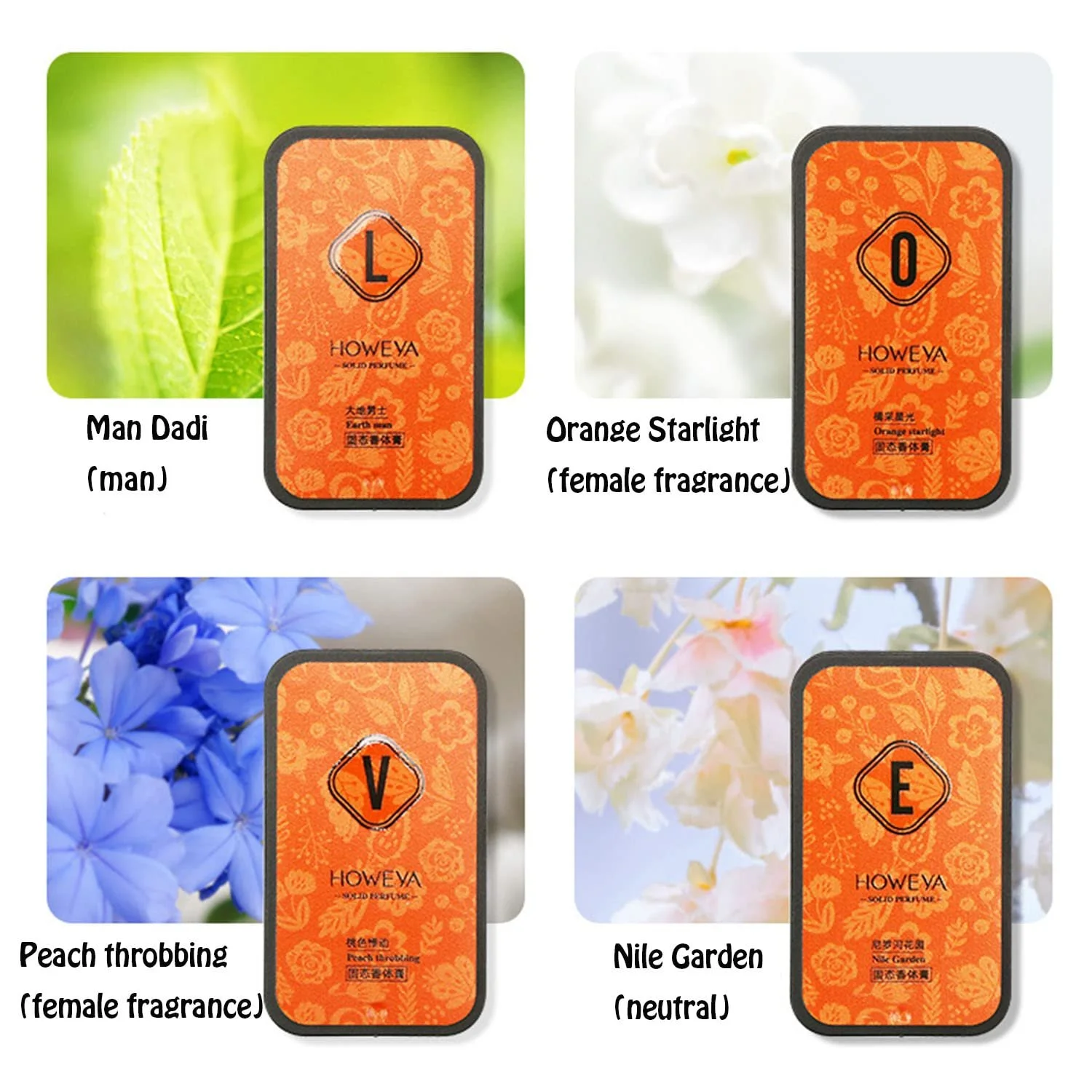 Парфум Tkekruh Solid Perfume Set Унісекс, фото №3