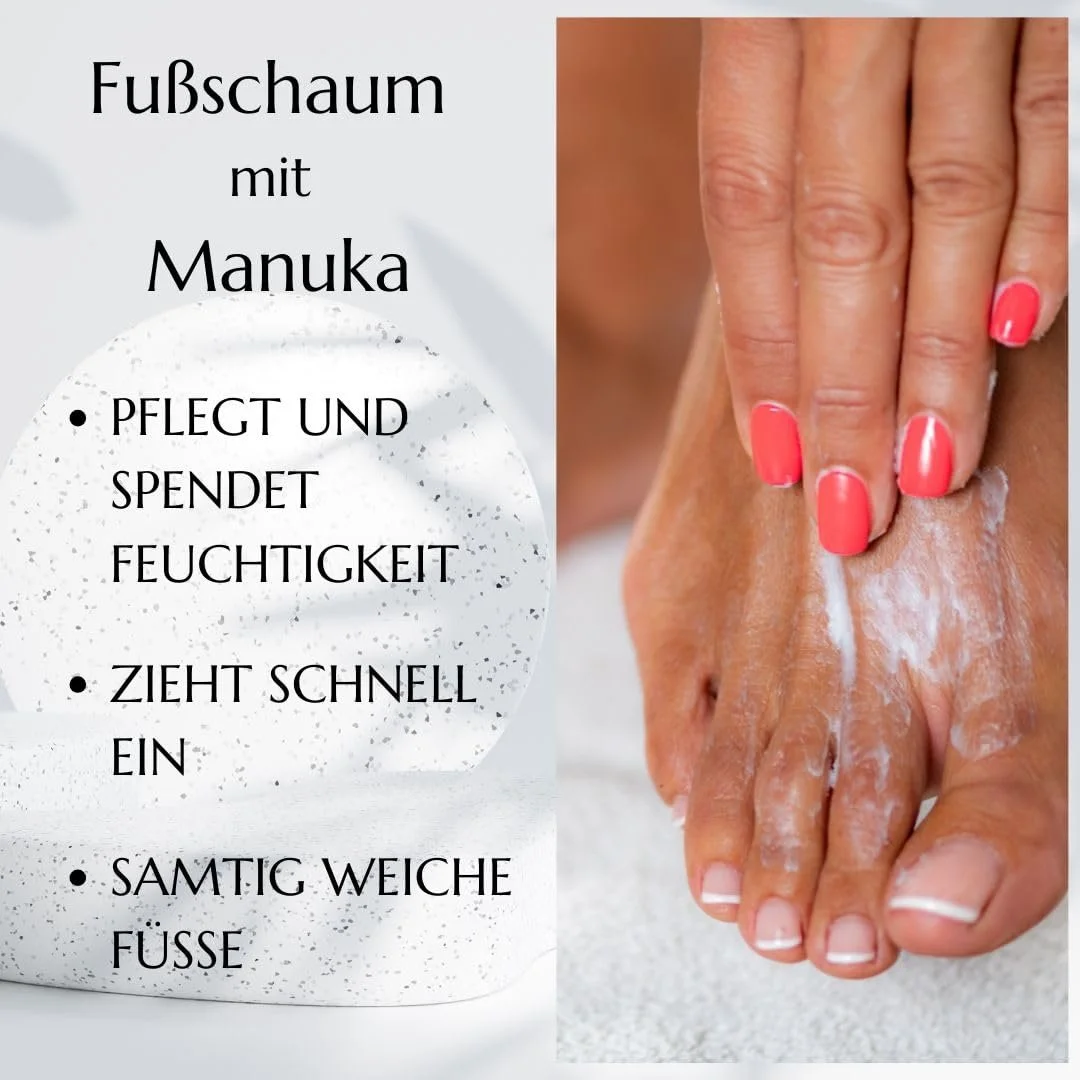 Пенка для ног Green idea Foot Foam с манукой, мочевиной и пантенолом 200 мл, фото №5