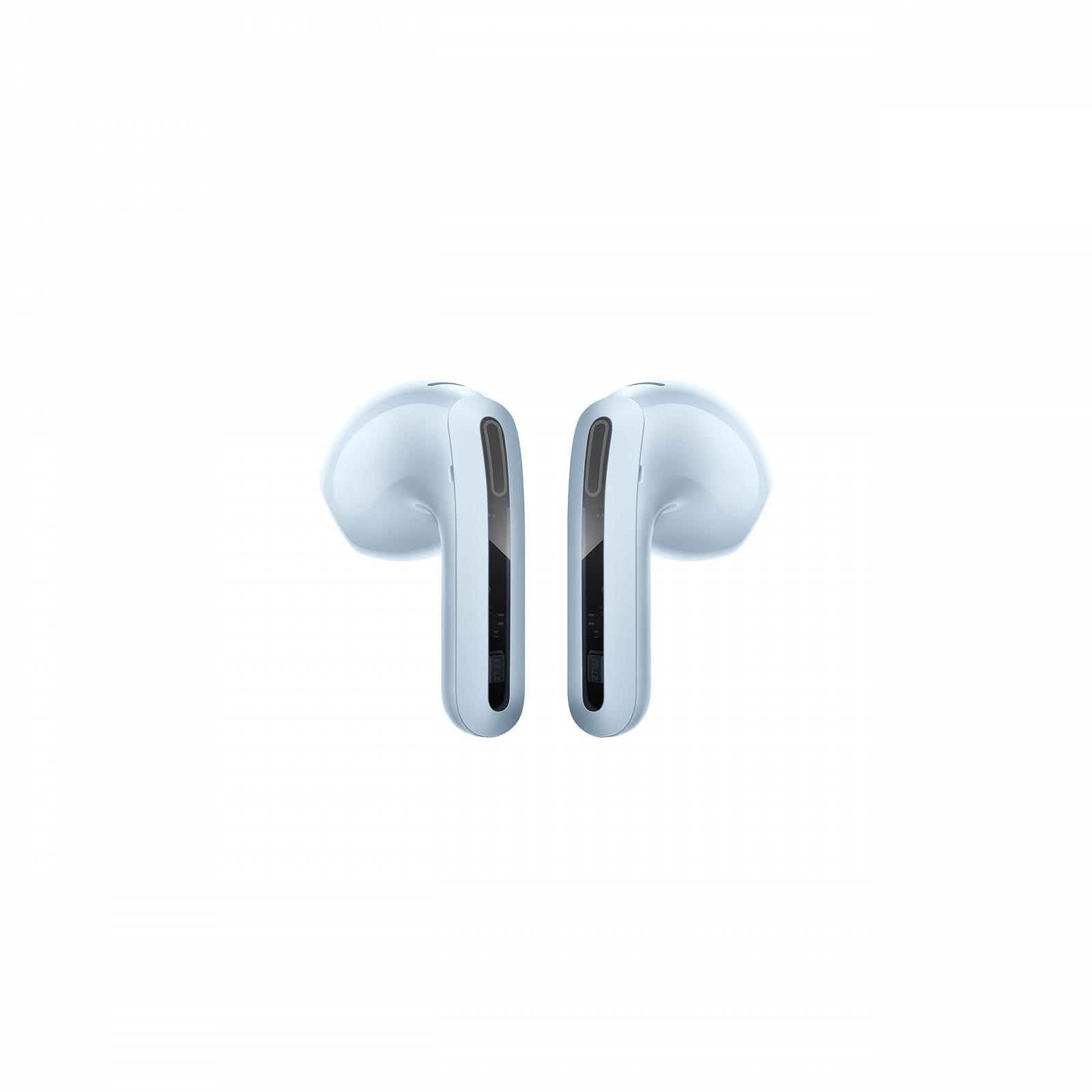 Вкладыши Xiaomi Redmi Buds 6 Active Bluetooth 5.4 До 30 часов автономной работы 14.2mm Динамический драйвер IPX4 для телефонных разговоров Шумоподавление Прозрачный синий, фото №4 Вкладыши Xiaomi Redmi Buds 6 Active Bluetooth 5.4 До 30 часов автономной работы 14.2mm Динамический драйвер IPX4 для телефонных разговоров Шумоподавление Прозрачный синий, фото №4