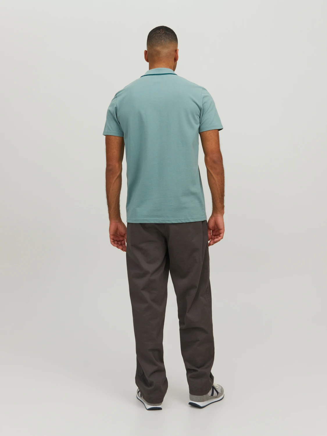 Рубашка-поло Jack&Jones JCOLOGAN POLO SS SS23 SN 12229382 Голубой M, фото №2