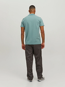 Рубашка-поло Jack&Jones JCOLOGAN POLO SS SS23 SN 12229382 Голубой M synthetic.ua - Фото 1