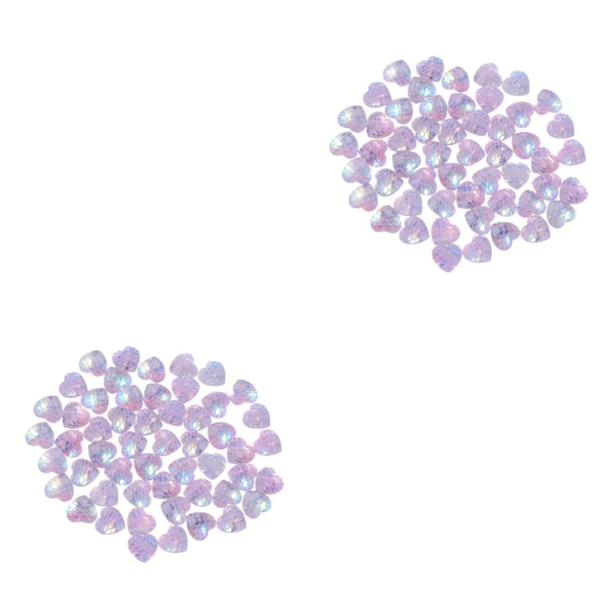 Стрази EXCEART Рибні луски Рожевий, фото №1