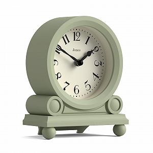 Настільний годинник JONES CLOCKS Maida Vale для каміна | Маленький традиційний настільний годинник | Шавлієво-зелений | Гарний і чарівний, ідеально підходить для каміна, книжкової полиці або тумбочки synthetic.ua - Фото 1