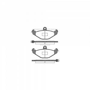 Комплект гальмівних колодок, дискове гальмо TRISCAN 8110 25004 для RENAULT, задня вісь - Фото 1