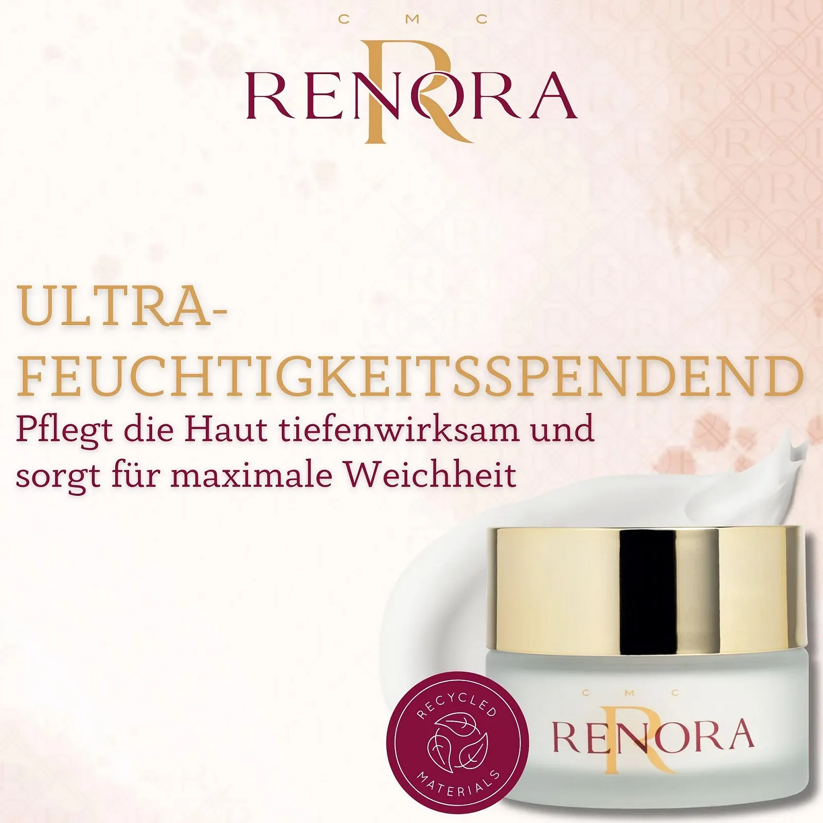 Маска для обличчя нічна RENORA Ultra Moisturising з гіалуроновою кислотою 50 мл, фото №2