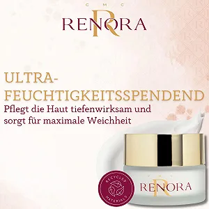 Маска для лица ночная RENORA Ultra Moisturising с гиалуроновой кислотой 50 мл synthetic.ua - Фото 1