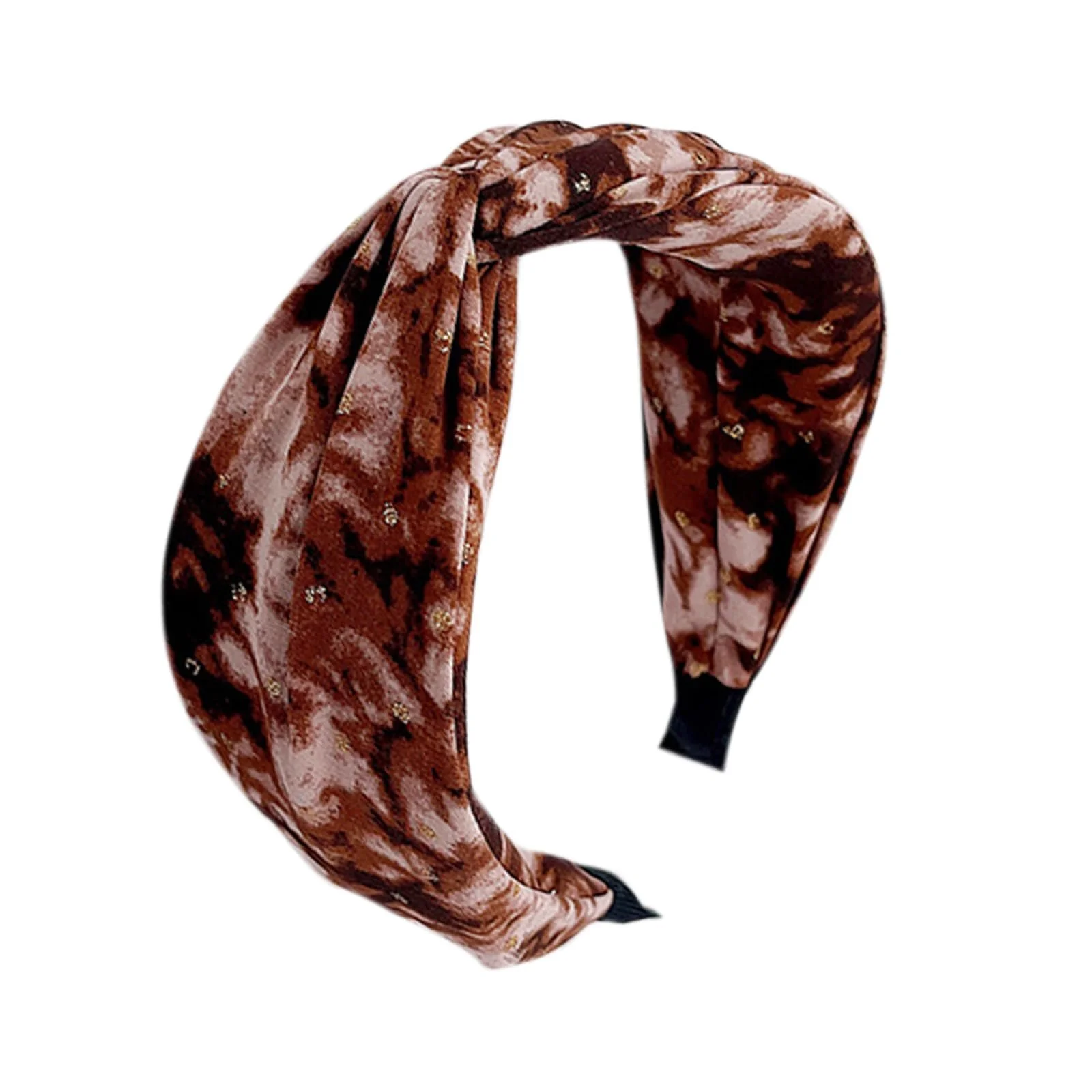 Широка Обруч на Голову Тканинна Еластична, фото №6