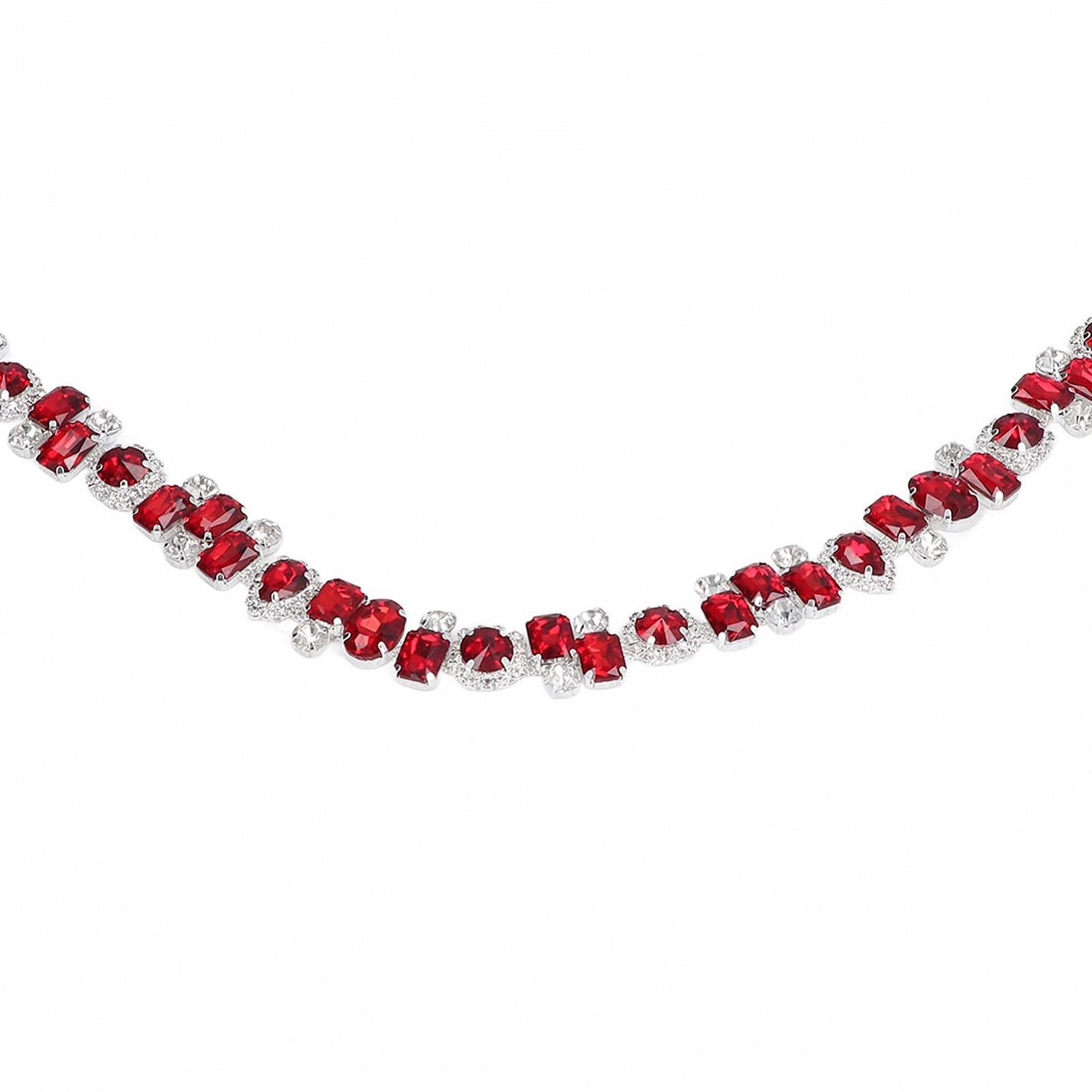 Бусины Стекло Красный, фото №4