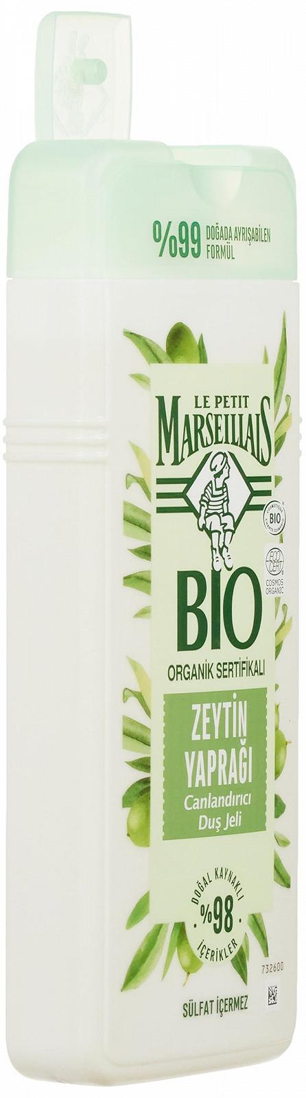 Гель для душу Le petit Marseillais Feuille d'olivier Лист оливи освіжаючий 250 мл, фото №3