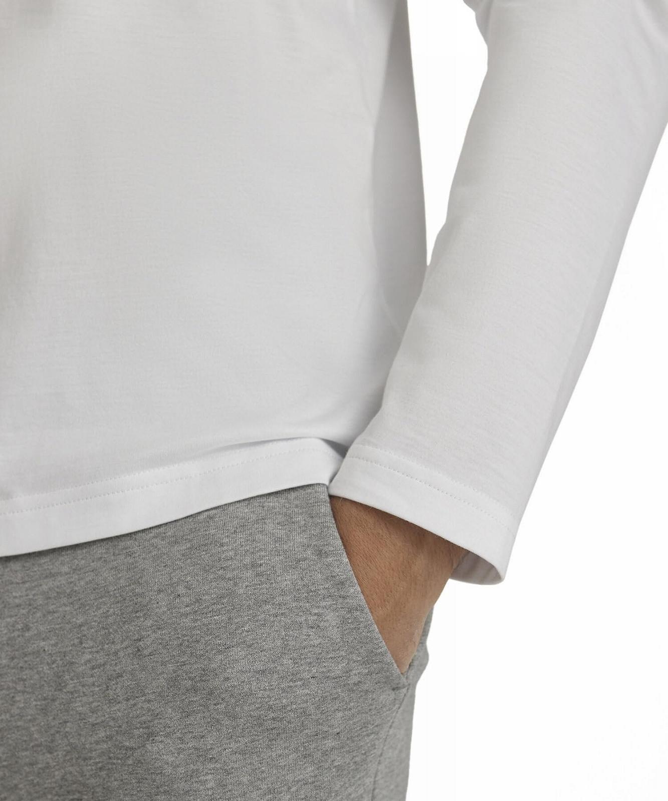 Мужская футболка с длинным рукавом FALKE Basic из дышащего хлопка, 1 шт, фото №5