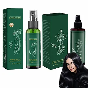 Сироватка для відновлення волосся з женьшенем Hppsctink 100 мл та кондиціонуючий спрей 100 г - Фото 1