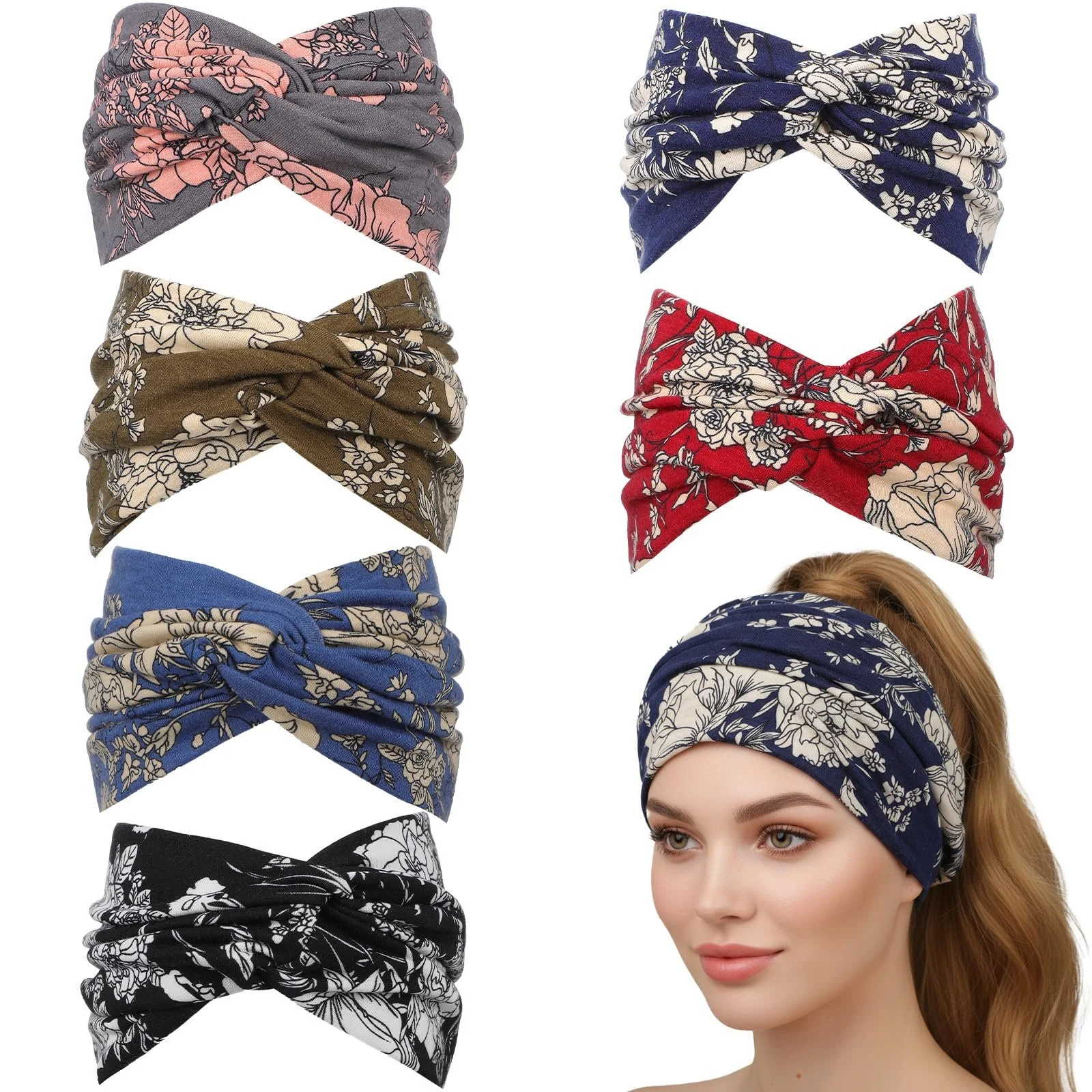 Пов'язка на голову в стилі бохо, фото №1