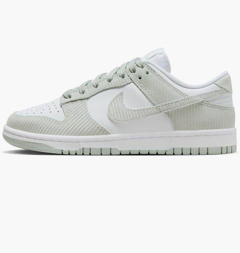 Кроссовки Nike Dunk Low Light Silver Corduroy (Ж) размер 40.5, фото №1