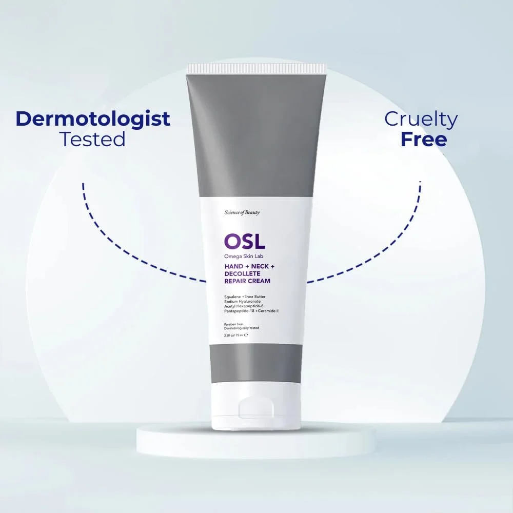 Крем OSL Omega Skin Lab Multi-Purpose Moisturising Багатоцільовий Зволожуючий для Обличчя, Рук та Декольте для Сухої Шкіри 75 мл, фото №3