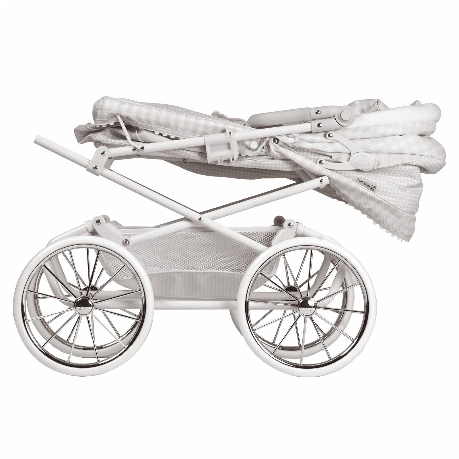 Коляска DeCuevas Funny Reborn 82086 Розовый Белый и Серый, фото №7 Коляска DeCuevas Funny Reborn 82086 Розовый Белый и Серый, фото №7