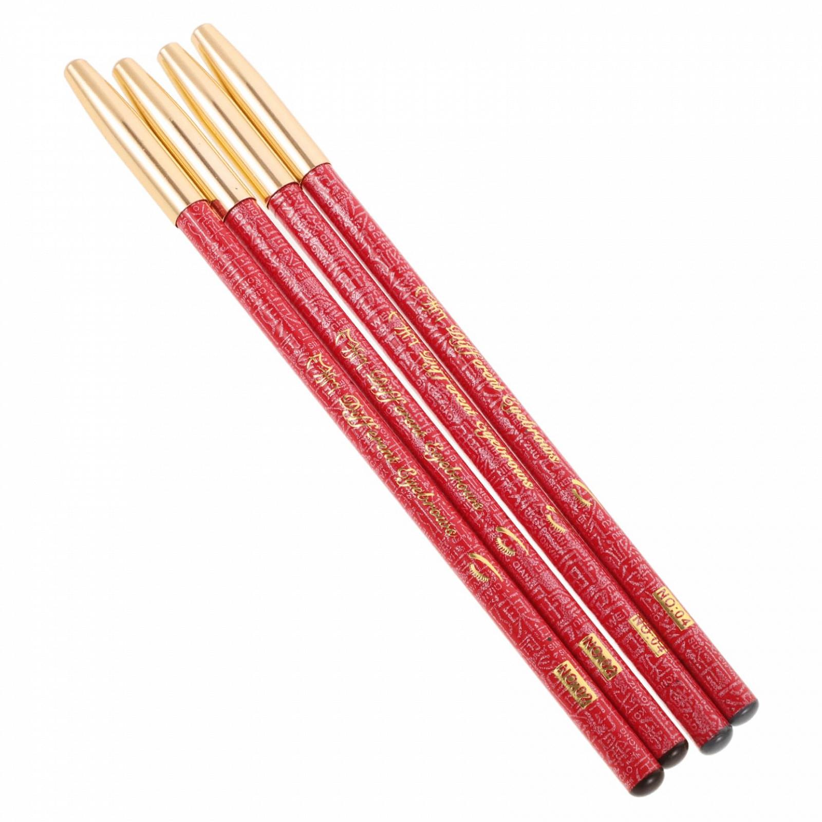 Комплект Beavorty 4 шт Олівець для брів Дерево, фото №1