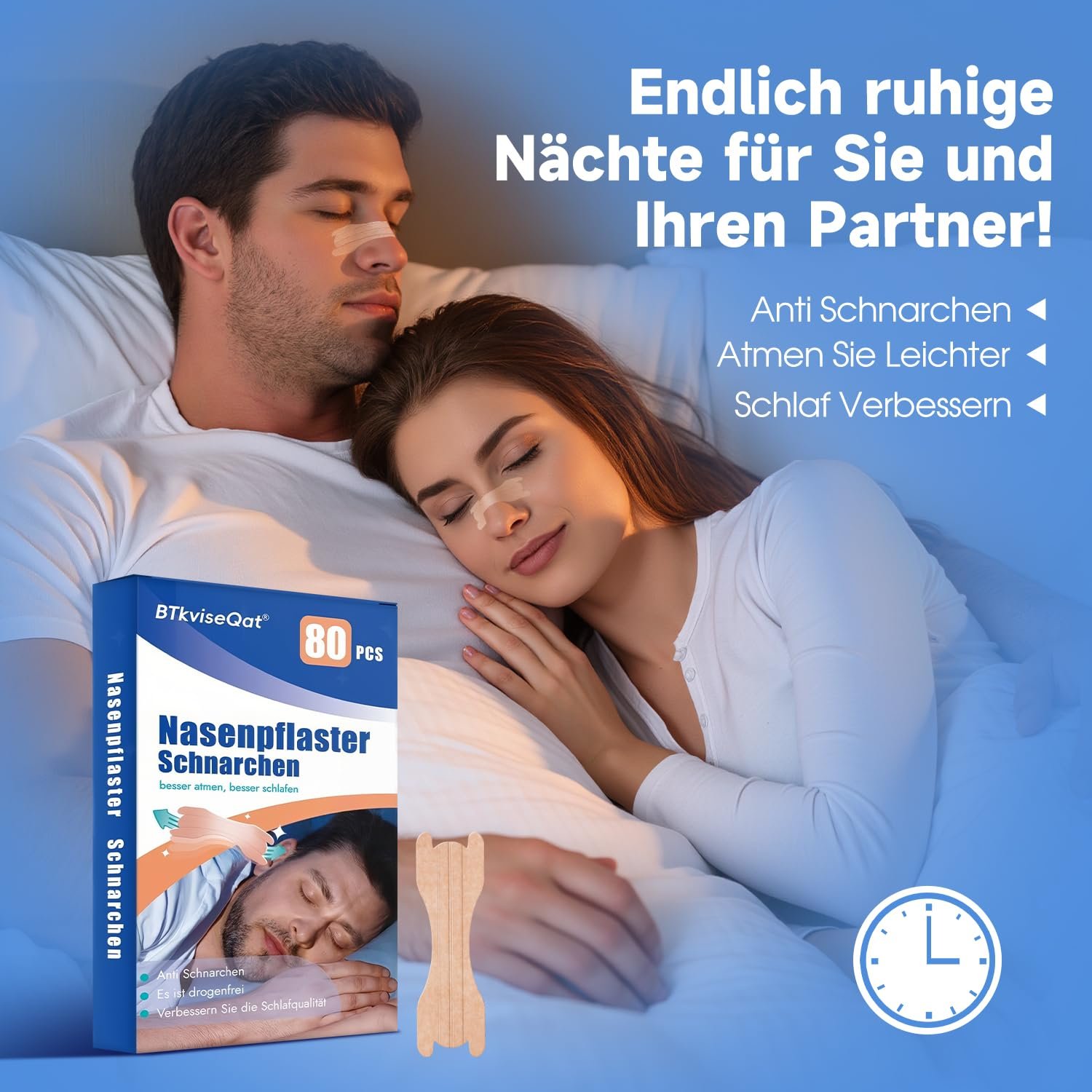 Пластыри для носа Snoring Stopper, пластыри от храпа., фото №5