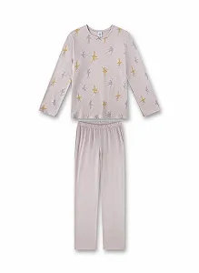 Пижама Sanetta для девочек Фиолетовый - Фото 1