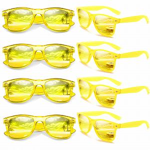 Винтажные солнцезащитные очки FSMILING, 8 шт, многоцветные - Фото 1