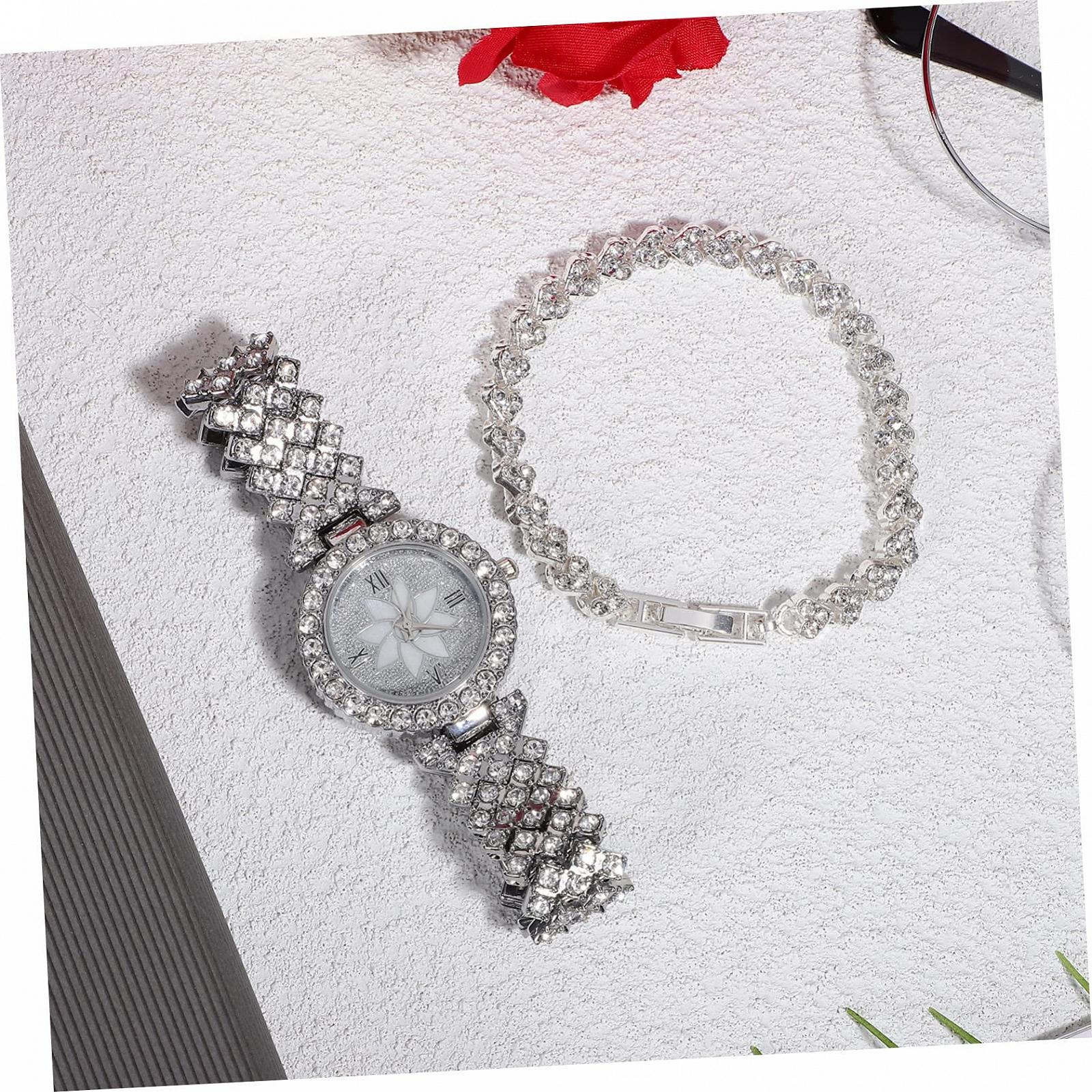 Жіночий Годинник Healvian Кварцовий Іскристий Срібний, фото №5 Жіночий Годинник Healvian Кварцовий Іскристий Срібний, фото №5