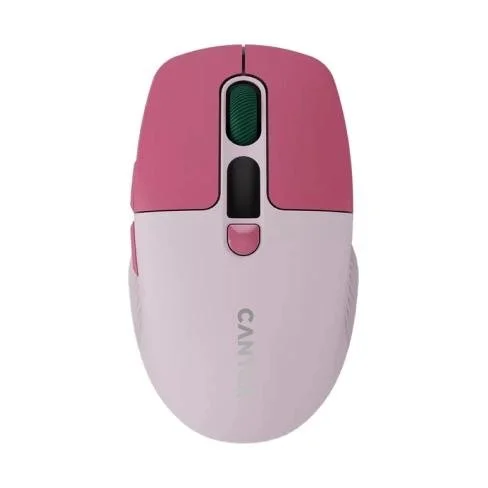 Мышка Canyon MW-26 LCD Silent Wireless/Bluetooth Pink (CNS-CMSW26P), фото №1