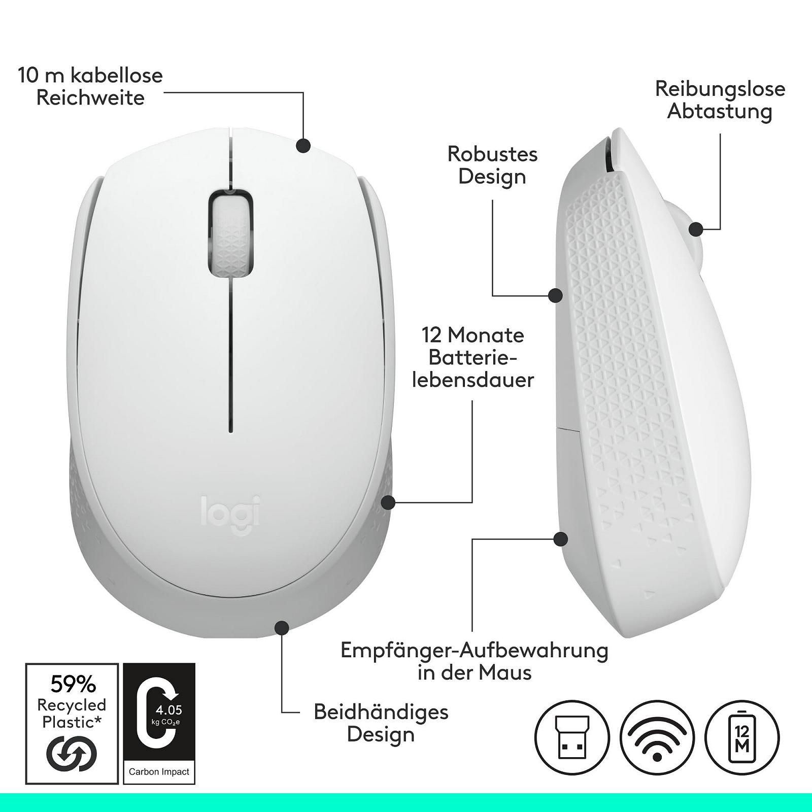 Мышь Logitech M171 Белый, фото №8