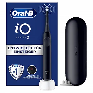 Електрична зубна щітка Oral-B iO Series 2 1 насадка 3 режими Футляр Night Black - Фото 1