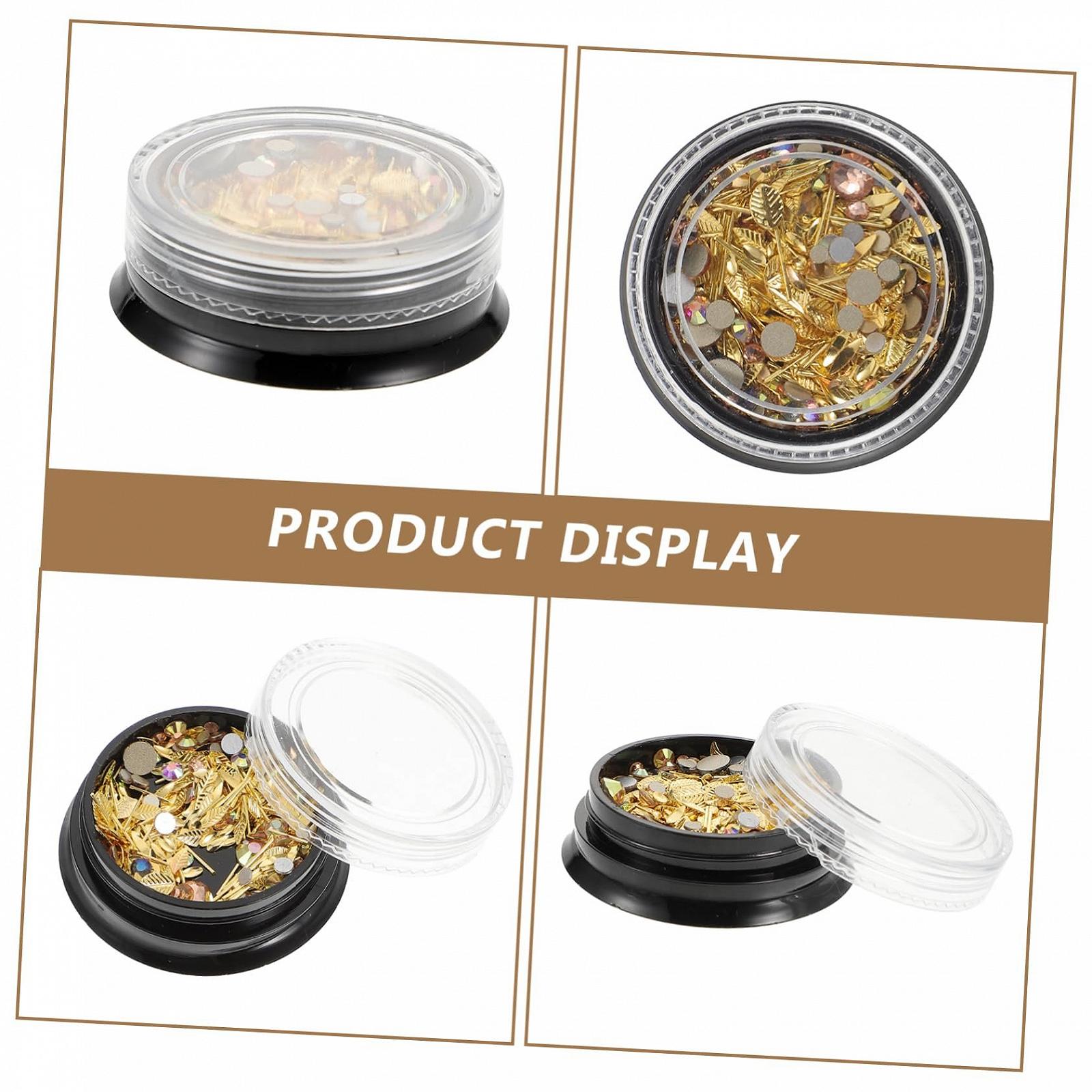 Прикраси для нігтів (2 коробки) MERRYHAPY 3D Метал, фото №2