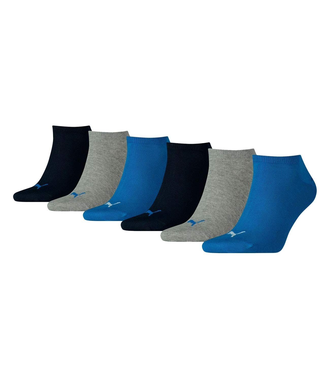 Шкарпетки Puma Unisex Sneaker Plain 6p, 3 шт., розмір: 35-38, фото №1