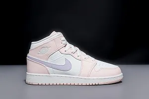 Кросівки Air Jordan 1 Mid GS Pink Wash FD8780-601 synthetic.ua - Фото 1