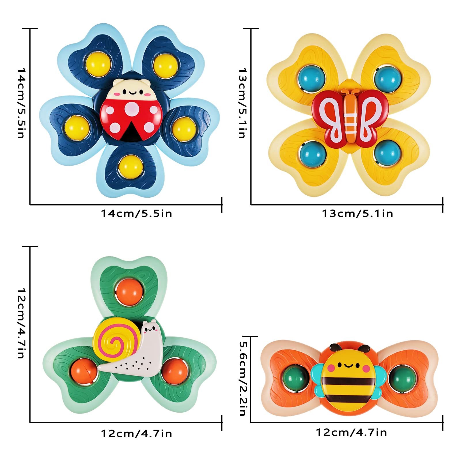 Волчок на присосках для малышей, фото №6