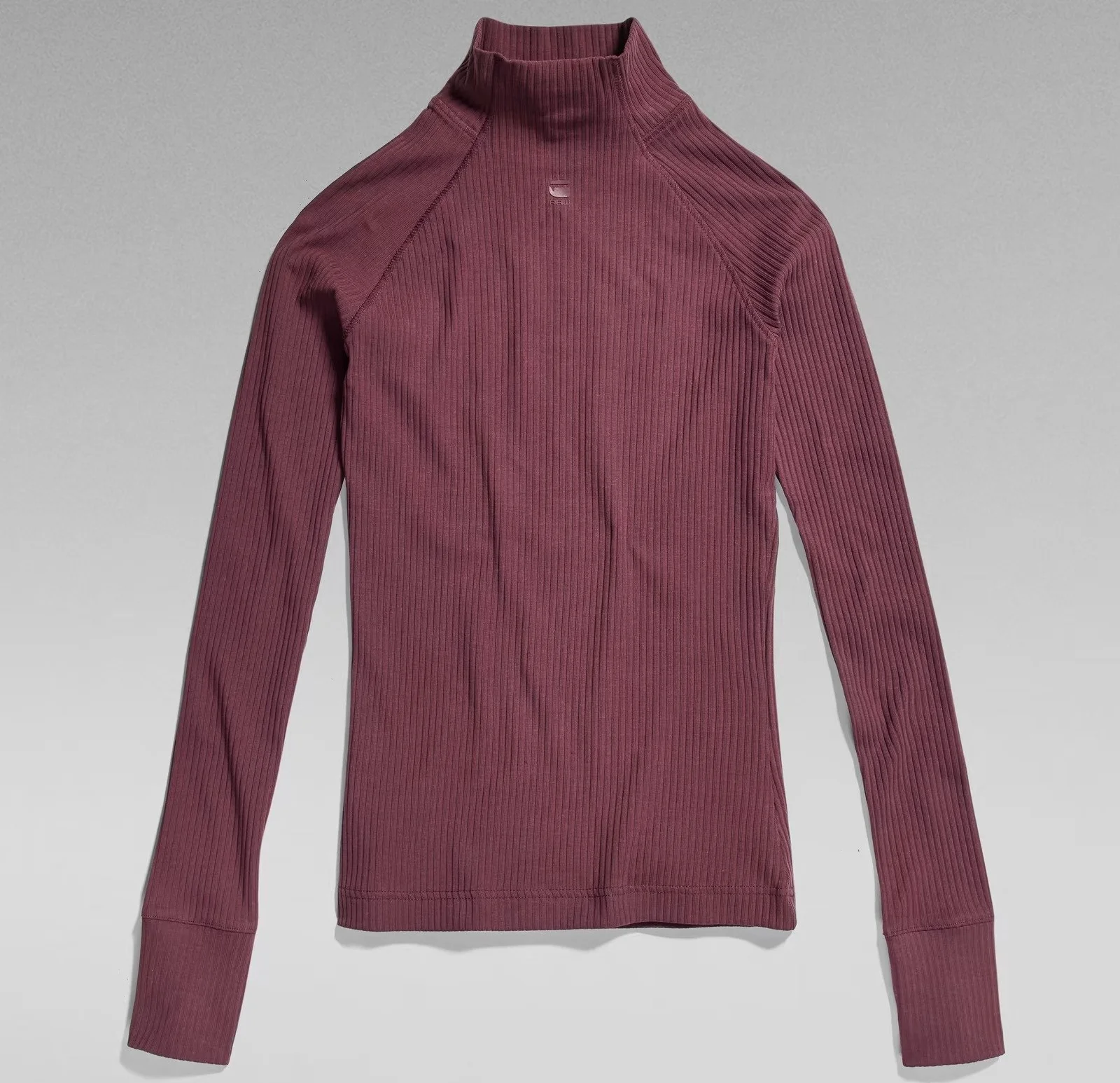 Жіночий топ G-Star RAW Rib Mock Slim Top - S, фото №4 Жіночий топ G-Star RAW Rib Mock Slim Top - S, фото №4