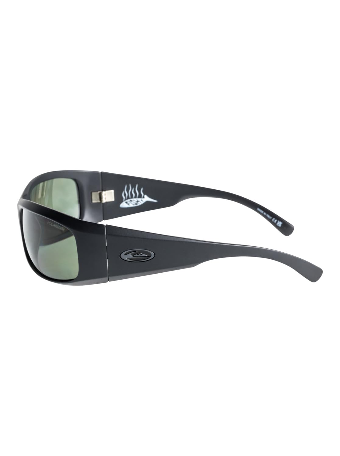 Сонцезахисні окуляри Quiksilver Fishy Polarized Чорний, Чорний/Зелений Plz, фото №3