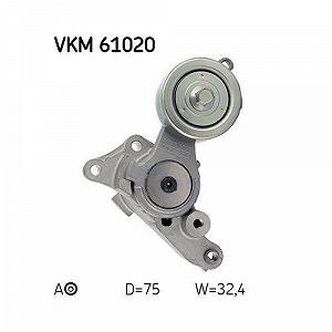 Натягувач ременя, поліклиновий ремінь SKF VKM 61020 для TOYOTA synthetic.ua - Фото 1