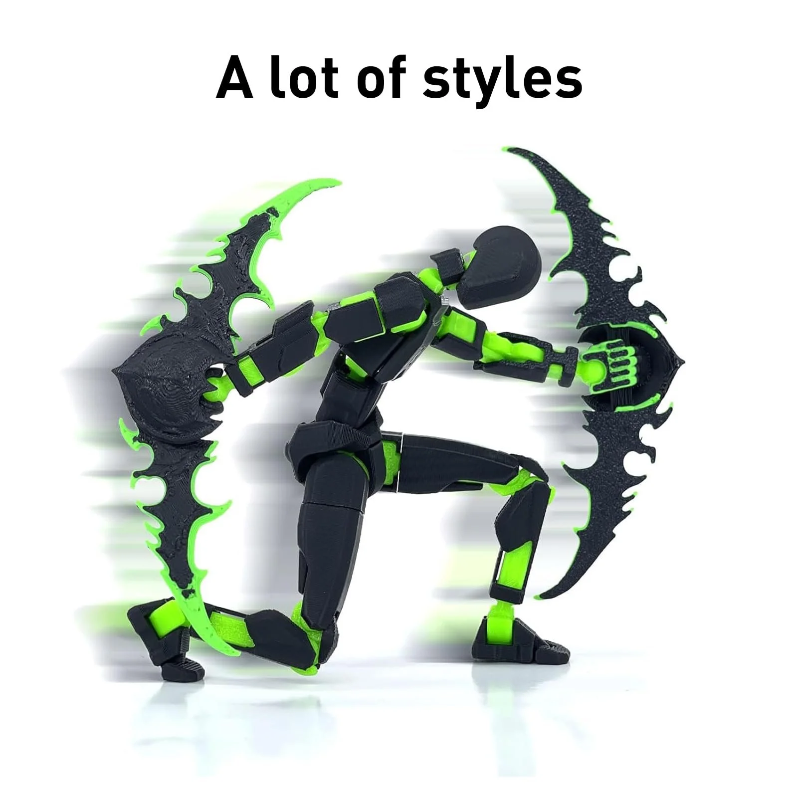 Набір фігурок T13 Robot Action Figures Pre-Assembled 3D Print Movable Multiple Joints Pack of 2, фото №6