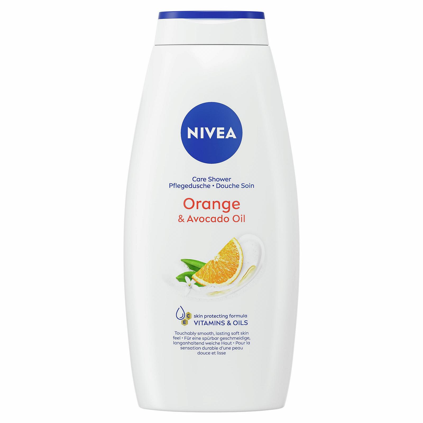 Гель для душа NIVEA Orange & Avocado Oil 750 мл, фото №1