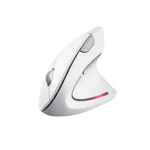 Мышка Trust Verto Ergonomic Wireless White (25132), фото №1 Мышка Trust Verto Ergonomic Wireless White (25132), фото №1