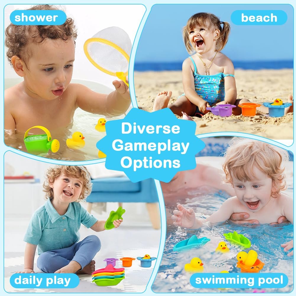 Игрушки для ванны Vicloon, набор 16 штук, фото №6